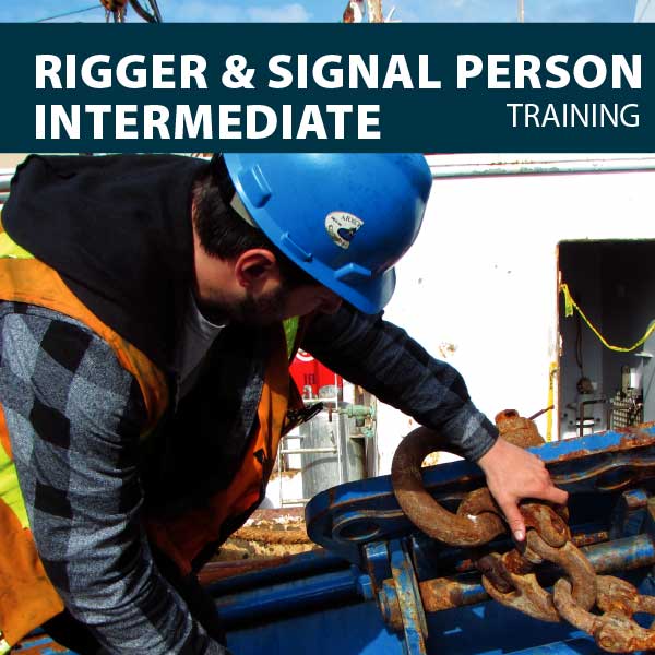 Rigger/Signaler intermediate training certification