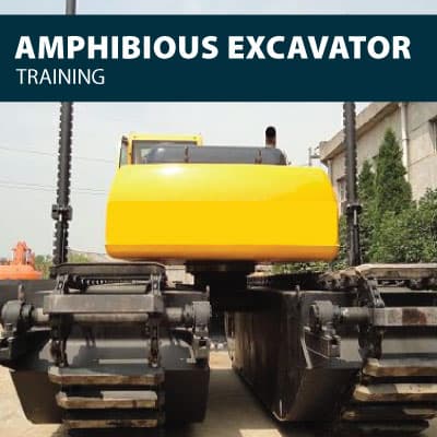 amphibious excavator training certification