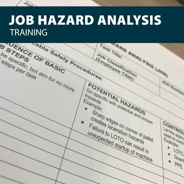 canada job hazard analysis training certification