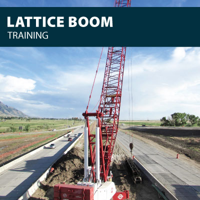 Lattice Boom training certification