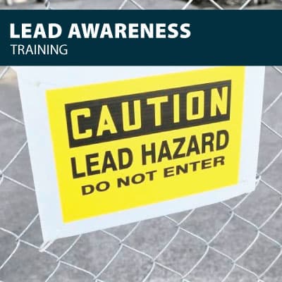 canada lead awareness training certification