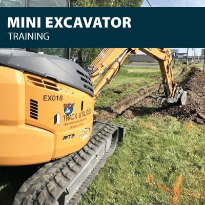 mini excavator training certification
