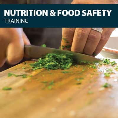 canada nutrition food safety training certification