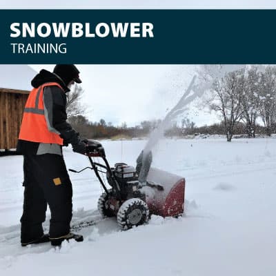 canada snowblower training certification